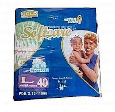 Softcare Baby Pants Large-40 9.1-15 Kg